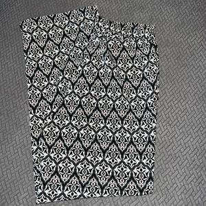 H&M Wide Leg Pattern Print Pants